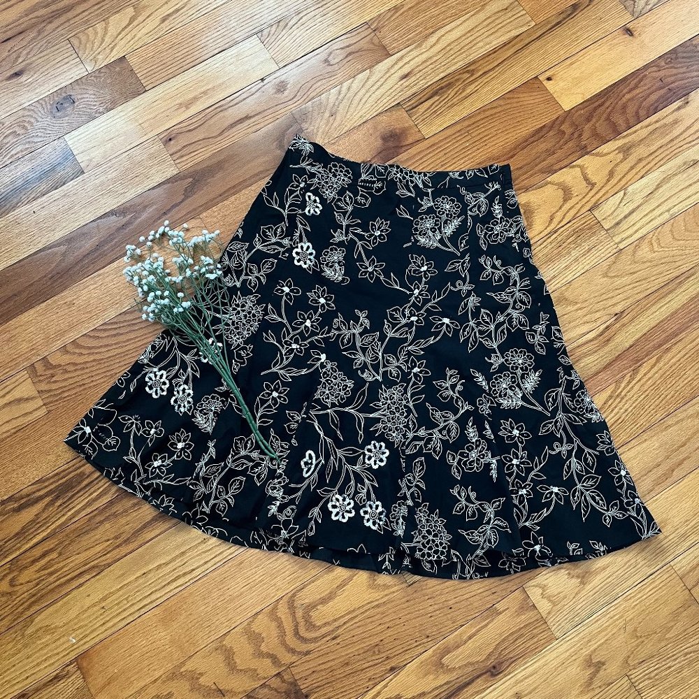 Ann Taylor LOFT embellished skirt